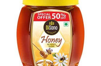 DiSano Honey 1kg, Pure with No Sugar Added, For Fitness & Health, Natural Immunity Booster, Rich in Antioxidants & Minerals