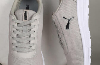 PUMA Bridge Comfort Sneakers For Men(Grey , 8)