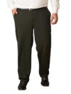 OOMPH! Luxury Lycra Stretchable Formal Pants for Men | Stylish Slim Fit Men’s Wear Trousers for Office or Party | Mens Fashion Dress Trouser Pant Pear Green