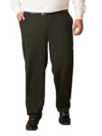 OOMPH! Luxury Lycra Stretchable Formal Pants for Men | Stylish Slim Fit Men’s Wear Trousers for Office or Party | Mens Fashion Dress Trouser Pant Pear Green