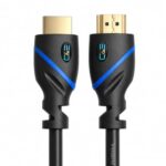 C&E CNE468377 (100 Feet/30.4 Meters) High Speed HDMI Cable with Ethernet Built in Signal Booster (Black)