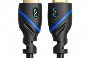 C&E CNE468377 (100 Feet/30.4 Meters) High Speed HDMI Cable with Ethernet Built in Signal Booster (Black)