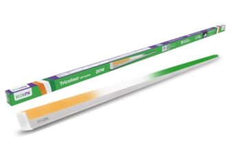EcoLink 20W Tricolour LED Batten Light | Sleek Slim LED Tube Light | Energy Efficient with Surge Protection | Ideal for Home, Office & Decorative Lighting | 3-in-1 Colour Changing, Pack of 1