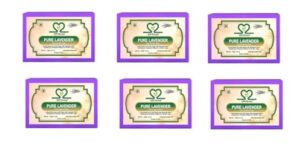 S2M Herbal Lavender Soap (Pack of 6) (6 x 125 g)