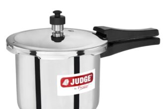 Judge By Prestige Ace Stainless Steel Outer Lid Pressure Cooker 3Liters|Induction and Gas Stove Compatible