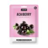 JAQULINE USA Acai Berry Sheet Mask | Hydrating and Revitalizing Face Mask for All Skin Types | Antioxidant-Rich Formula | Nourishes, Soothes, and Refreshes Skin