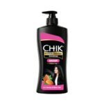 Chik Protein Therapy Shampoo|Badam & Black Tea|2X Stronger Hair|650ml