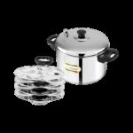Greenchef Vesta Induction Idli Maker(4 Plates , 16 Idlis )
