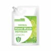 Ayurvedic Fresh Lemon Hand Wash Refill With Tulsi & Aloe Vera For Soft & Odour-Free Hands 1000 ml | 99.89% Germ Protection | Shop Herbal | Natural | Soap-free | 100% Vegan