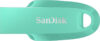 SanDisk Ultra Curve 64 GB Pen Drive Compatible with Desktop Computer, Laptop, Television USB 3.2 Plastic Case(Green)