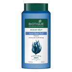 Biotique Ocean Kelp Anti Hairfall Shampoo | Intensive Hair Growth Therapy| Anti Hairfall Shampoo that Maintains Shine |100% Botanical Extracts | Suitable for All Hair Types |340ml