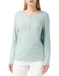Triumph Women’s Cotton Casual Pajama Top (10209572_Turquoise_M)