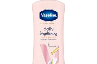 Vaseline Daily Brightening Body Lotion For Healthy & Glowing Skin with Niacinamide 400ml (Pack of 1)