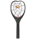 Wellberg Triple Layer Electric Mosquito Racket | Mosquito Killer Racket | Mosquito Bats | Mosquito Racket | 400 MAH Battery | Rechargeable Bat | Electric Fly Swatter With Blue LED Light | Bugs Trap Bat | Electric Fly Swatter with Blue LED Light