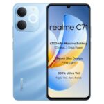 realme C71 4G Smartphone 6GB+128GB,6.745 inch Screen, 90Hz Eye Comfort Display, 6300mAh Battery, 37MP Cameras, Unisoc T7250 Chip, IP54, Sea Blue