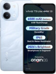 vivo T5 Lite 44W 5G (Wave Blue, 128 GB)(4 GB RAM)