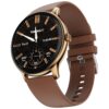 Fire-Boltt Phoenix Pro Round Smart Watch 1.39″ HD Display with Bluetooth Calling, AI Voice Assistant, SpO2 & Heart Rate Monitor, 120+ Sports Modes, Smartwatch for Men & Women – Mocha Mousee