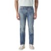 Levi’s Men’s 511 Slim Fit Mid Rise Heavy Fade Stretchable Jeans Lt Vintage Blue|Size: 28