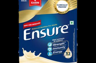 ENSURE Clinically Proven Nutritional Drink For Adults Vanilla(375 g)
