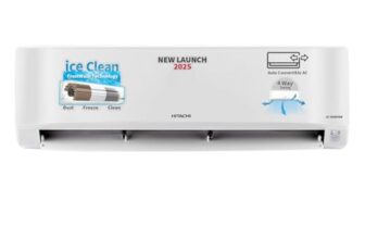 Hitachi 1.5 Ton 3 Star Xpandable+ Inverter Split AC (100% Copper, 4-Way Swing, ice Clean, Dust Filter, 3400SXL RAS.D318PCCIBS, White)