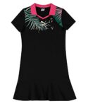 Puma Girl’s Cotton Classic Knee-Length Dress (53867101_Black