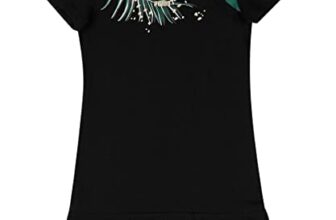 Puma Girl’s Cotton Classic Knee-Length Dress (53867101_Black