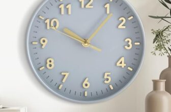 Home Centre Ambrose Ambiente Wall Clock – 20cm