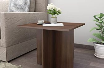 Home Centre Clary – Brown Solid Engineered Wood Side Table
