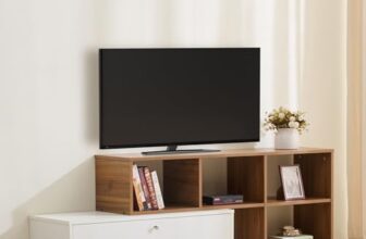 Home Centre | Helios Nolan TV Unit | Engineered Wood | Teak | 1 Year Warranty