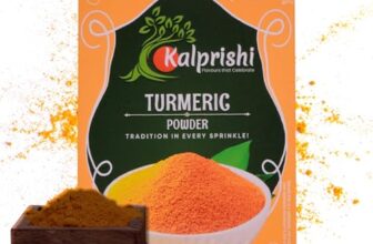 Kalprishi Premium Turmeric Powder (Haldi Masala) – Pure Haldi for Milk, Cooking & Skin, Golden Indian Spice for Wellness | Daily Use Haldi – 100g