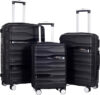 Marlin London UDAAN Light-Weight & Durable Polyproylene Hard Luggage Check-in Suitcase 8 Wheels – 28 inch