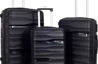 Marlin London UDAAN Light-Weight & Durable Polyproylene Hard Luggage Check-in Suitcase 8 Wheels – 28 inch