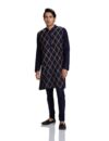 Amazon Brand – Symbol Men’s 41″ Kurta & Churidar Set_SY-A23-MNA-FKTC-239_Navy_S