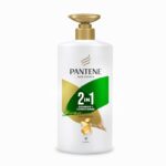 Pantene Advanced Hairfall Solution, 2in1 Silky Smooth Care Shampoo + Conditioner, Pack of 1, 650ML, Green