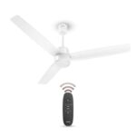Havells FAB BLDC Ceiling Fan 1200 mm, 380 RPM, Savings upto 65%, Reverse Rotation, 4 Modes (Boost, Sleep, Breeze, Mop), Low Wattage 30 W, Low Noise, Air Flow:235 CMM, 3 Year Warranty, Elegant White