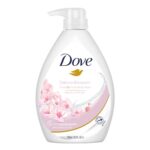 Dove Refreshing Sakura Blossom Body Wash with Himalaya Pink Salt for Replenished Skin, 1L
