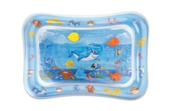 BUMTUM Baby Water Play Mat Toy Inflatable Tummy Time Leak-Proof||Fun Activity Play Center Indoor & Outdoor for Babies, Infants & Toddlers, 3 to 12 Months (Shark, Multicolor, Pack of 1)
