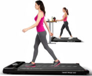 COCKATOO SmartWalk 6AF Compact Walkpad For Home 3HP Peak, 6km/hr Treadmill (Max Weight:100 kg)