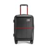 Urban Jungle Polycarbonate 360 Degree by Safari, Premium Cabin Trolley Bag, Small (55 Cm) Suitcase with USB Charging Socket, 8 Silent Wheel, Hardside Travelling Luggage for Both Unisex (Black)
