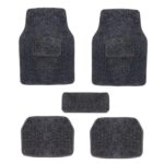 Vocado Carpet Black Car Floor/Foot Mats for Mahindra Bolero Type 2