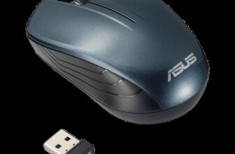 ASUS WT200 / WT200 Ergonomic Design, 1200 dpi Ambidextrous Optical Mouse Runs on 1 AA Battery- upto 15 months life, 1200 DPI(2.4GHz Wireless, Blue)