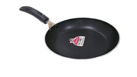 Crystal Induction Base Non-Stick Aluminium Taper Fry Pan, 225 mm, Multicolour
