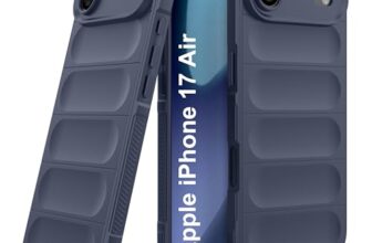amazon basics Back Case Cover for iPhone 17 Air | Compatible for iPhone 17 Air Back Cover | Liquid Silicon Magic Case with Camera Protection | Sapphire
