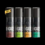Engage Mini Deo Combo For Men 50mlx 4 | Deo For Men| Long lasting Fragrance Deodorant Spray  –  For Men(200 ml, Pack of 4)