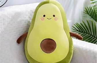 MiniSteps Ultra-Soft Avocado Plush Toy for Kids | Washable & Non-Toxic Stuffed Fruit Toy | Cuddly Soft Toy Gift for Boys & Girls