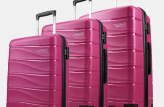 ARISTOCRAT Olympus 3 (Small 55cm | Medium 66cm | Large 77cm) – Trolley Bag Cabin & Check-in Set 8 Wheels – 30 Inch
