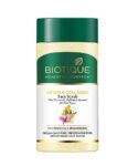 Biotique Ubtan & Collagen Tan Removal Face Scrub for Lighter, Even-Toned and Glowing Skin with Turmeric, Saffron & Almond|For Men & Women-25ml