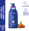 NIVEA Body Milk, Lotion Moisturizer, with Deep Moisture Serum, Hyaluron & Almond Oil(625 ml)