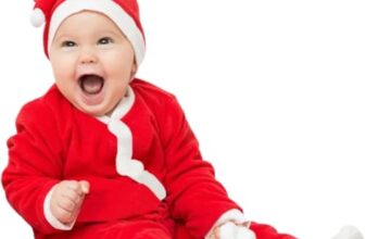 DIKANG Santa Claus Dress for Kids – Unisex | Premium Santa Claus Christmas Dress for Baby Boys and Girls | Santa Costume Set for Kids with Jacket, Pant, Cap and Pouch for Christmas Party (1-2 Year)