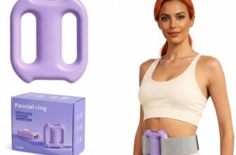 Belly Fat Massager Belt | Belly Fat Burner & Body Shaper for Men & Women | Wearable Vibration Massage Ring with Adjustable Belt | Digital Display, USB Rechargeable & Storage Pouch (Updated Version)